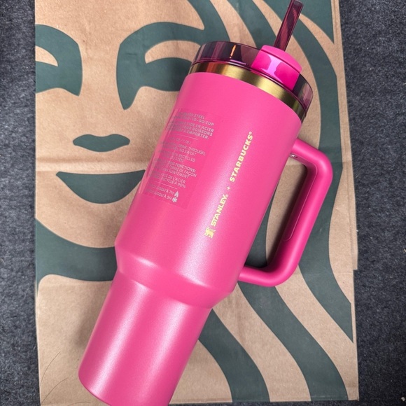 Stanley Other - 🆕🩷 Stanley x Starbucks Berry Pink Glitter Holiday 2024 Tumbler